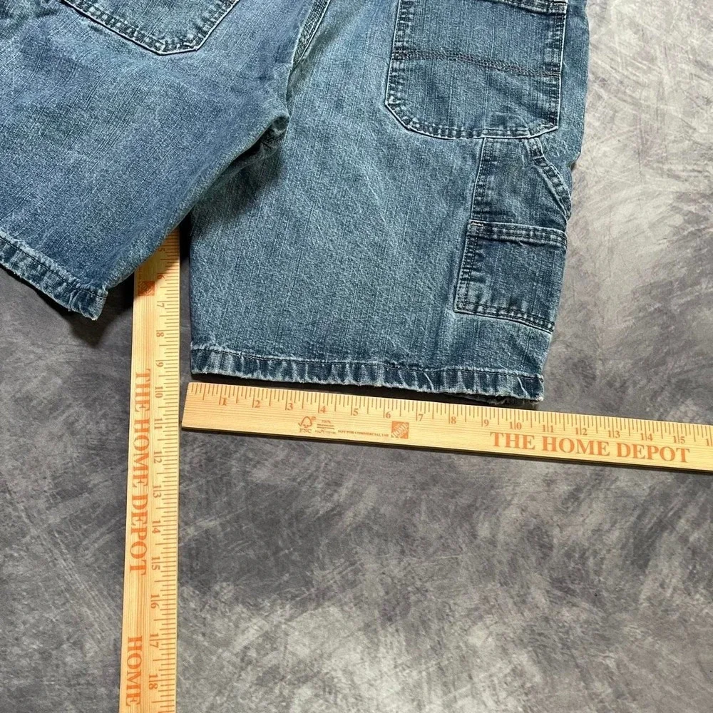 Y2K 2000s Baggy Grunge Indie Skater Hip Hop Carpenter Denim Jorts